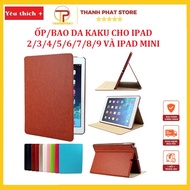 Kaku ipad Leather Case For ipad 2 / 3 / 4 / 5 / 6 / 7 / 8 / 9 mini ipad, Case For ipad Phone Accesso
