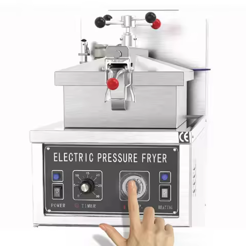 Fryer Commercial Electric Fryer Pressure Fried Chicken Vertical Fried Chicken Leg and Chicken Wing M