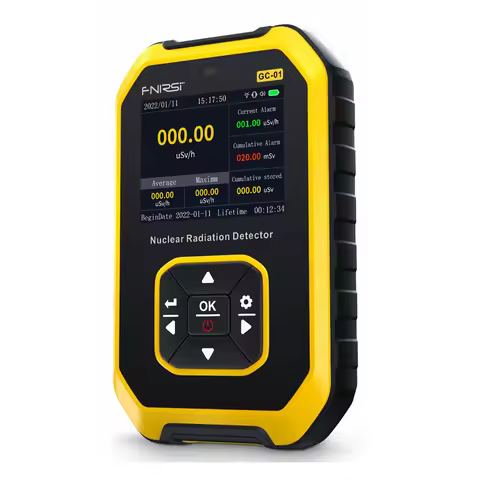 Nuclear Radiation Detector GC-01 Geiger Counter X-ray γ-ray β-ray Detector Marble Radioactivity Test