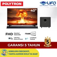 Polytron Pld40Bv8958 Led Tv Digital Tv Pld 40Bv8958 Tv 40Inch Packing
