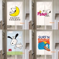 Customized Door Curtain Cute Door Curtain Snoopy Door Curtain Cartoon Door Curtain Full-Piece Door C