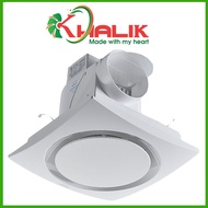 Quạt thông gió âm trần mặt phẳng tròn và vuông kích thước bề mặt 250x250mm LAVFILL LFCV-12D/12L