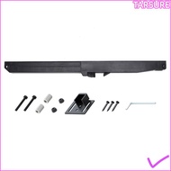 TARSUR Sliding Barn Door Damper, Durable Adjustable Barn Door Buffer, Smooth Black Door Slide Damper
