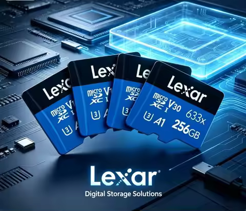 Lexar 633x microSDHC microSDXC Memory Card UHS-I High-Performance BLUE Series 32GB 64GB 128GB 256GB 