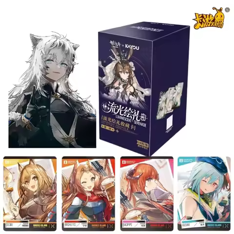 KAYOU Official Licensed Arknights Luminescent Serenade Cards Blind Pack Anime Merch Gifts for Arknig