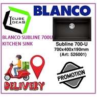 BLANCO SUBLINE 700-U Level STAINLESS STEEL SINK