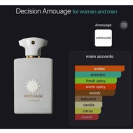 Decant - Amouage Decision edp Spray