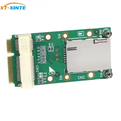 mPCIe Mini PCI-E Adapter Card with SIM Card Slot for 3G 4G Module USIM Card Slot Extension / WWAN LT