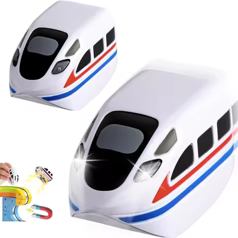 Electric Train Carsfor klick Rail,USB Rechargeable Train for Kids Electric Train Set Tracks,For Elec