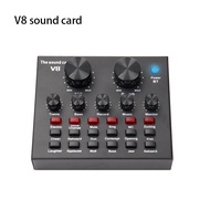 BM800 Microphone+V8 Sound Card Set bm Live Sound Card Full Set Mobile Phone Computer Equipment Live 