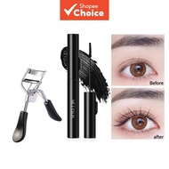 METYSUR Volumizing Lash Mascara Free Gift Eyelash Curler Waterproof Curling Long Lasting Daily Eye M