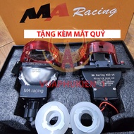 Đèn Bi Cầu M10 LIGHT SMART V4 Mới 2023 + Tặng mắt quỷ