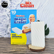 Mr.Clean _ Magic Eraser มิสเตอร์คลีน แผ่นทำความสะอาด ฟองน้ำยางลบ ฟองน้ำขัดทำความสะอาด แผ่นโฟมทำความส
