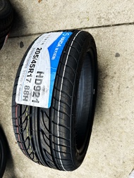 ยางรถยนต์แบบแบนแบบดับเบิลวิ่งไซส์ 195/45R15 205/45R16 215/45R17 225/40R18 ยางบรรทุกขนาดใหญ่ ยางรถยนต