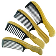Straw sandalwood comb buffalo horn comb large coars Jade sandalwood Comb buffalo horn Comb large Thi