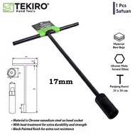 Tekiro 17mm T-Wrench - Original 17mm Black Socket Wrench
