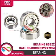 Bearing 608ZZ – Ball Bearing 8x22x7mm