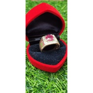 Cincin Permata Delima Afrika ( Ruby )