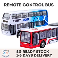 Remote Control Double Decker BUS RC Toy cool lights safe durable a delightful gift for kids boys