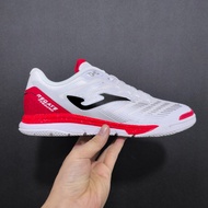 Football Shoes IC New Quality 39-45 Men's Indoor Red and White Five-a-side Soccer Shoes W6RL