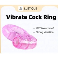 (Buy 1 Free 1) Vibrating Clitoral Stimulator Cock Ring Cage Erection Enhance Sex Ability Product Sex Toys For Men Couple