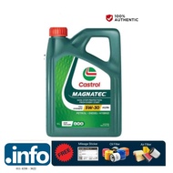 3437066 Castrol Magnetec A3/B4 5W30 Fully Synthetic Engine Oil (4L)