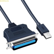 Doublebuy USB To Parallel Printer Cable 36Pin USB Port Adapter Cable Printer Line CN36 Pin Adapter C