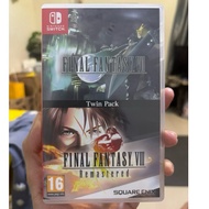 Nintendo Switch Final Fantasy VII 7 VIII 8 FF 7 8 Twin Pack Remastered