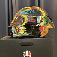 Pista 46 Graffiti Full Face Helmet Pista GP R Motorcycle Full Face Helmet Riding Mot Helmet Helmet R