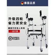 German Elderly Walker Handbrake Mobility Scooter for Disabled Elderly Foldable Walking Exercise Walk