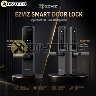 DIYTECH EZVIZ Smart Door Lock | DL20FVS+ 3D Face Recognition & DL06 PRO Fingerprint Digital Lock