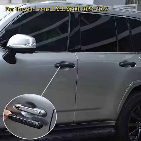 For 23-25 Toyota Lexus LX LX600 External door handle cover Car handle protective ABS special door ha