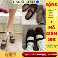 (GOOD QC STANDARD VERSION) Women's ballet shoes TYPE 1 with square toe, smooth velvet leather, mixed