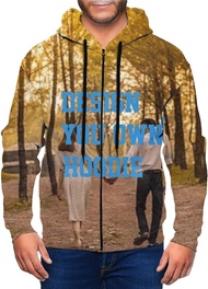 Custom Hoodie Unisex Custom 3D Printed Jacket Hoodie - Personalize with Your Designs, Logos, And Tex