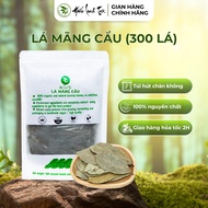 300 vacuum-sealed dried custard apple leaves for export to support the health of Hieu Linh Tra