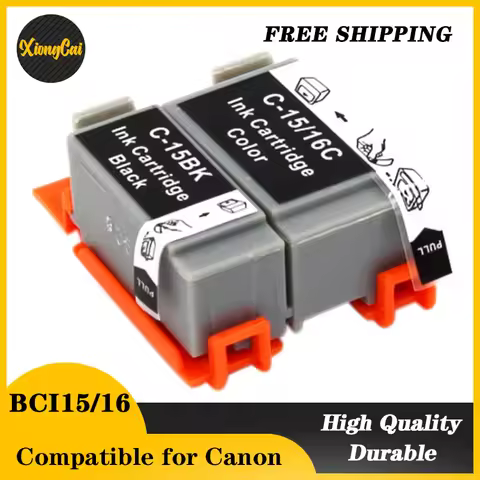 For Canon BCI15 BK/C BCI-16 BCI16 Ink Cartridge Compatible For Canon i70/i80 SELPHY DS700/DS810 PIXM