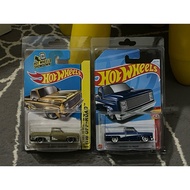 Hot Wheels Lot of 2 Super Treasure Hunt STH - '83 Chevy Silverado (free postage & protector)