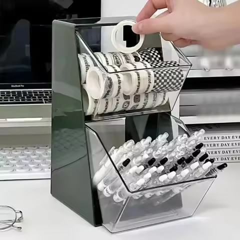 Tea Bag Organizer Drawer Rack Coffee Store Office Snack Storage Racks Portable Large U-shaped Deskto