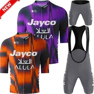 2025 Jayco Alula Cycling Jersey Set Men Italy France Spain Tour Cycling Clothing Men Road Bike Shirt
