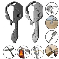 Keychain Multi Tool 24 in 1 Key Shaped Pocket Tool Keychain Tool