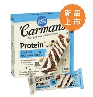 [澳洲Carman's] 奶油餅乾蛋白棒 (5條/盒)-[澳洲Carman's]奶油餅乾蛋白棒 (200g/盒)