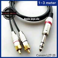 2 to 1 rca jack Cable 6.5 stereo to rca jack Cable