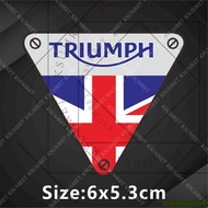 For Triumph Sticker Logo Motorcycle Decal Tank Emblem Bobber TWIN Scrambler 660 765 1200