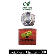 Blok Mesin Chainsaw 070 cylinder blok senso 070
