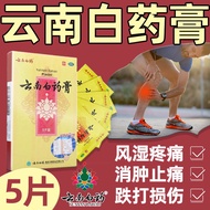 Yunnan Baiyao Plaster Patch 5 Package Rheumatism and Bleeding Paste Patch Relieves云南白药膏药贴 5贴装 祛风湿跌打损