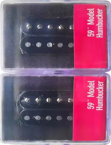 1 Piece Black SH-1N '59 Model 4-Conductor Humbucker Pickup Black Alnico 5 for L/P S/G Electric Guita