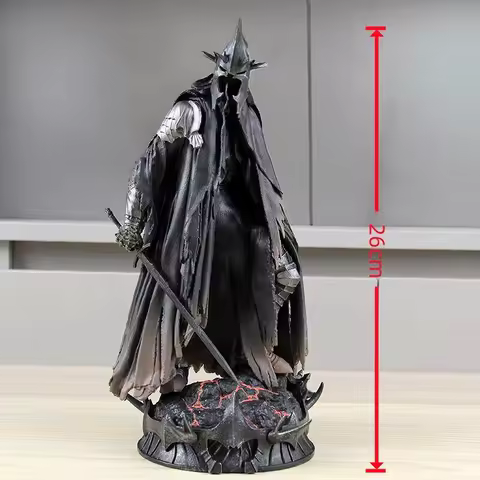 26CM Lord of The Rings Lord of The Rings Ringling King Angmar Witch King Hand-made Anime Game Model 