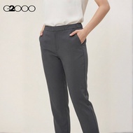 G2000 Elastic Waist Ankle Skinny Casual Pants