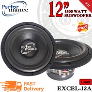 ซับวูฟเฟอร์ PERFORMANCE รุ่น EXCEL-12A ลำโพงซับวูฟเฟอร์ติดรถยนต์ 12นิ้วลำโพงเบส Subwoofer เบสหนัก เหล็กหล่อ วอยซ์คู่ ขนาด 12นิ้ว (ราคาต่อ 1 ดอก)