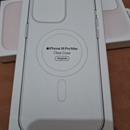 iphone 14 pro max warna clear case dengan magsafe barang asli ibox di jamin 
